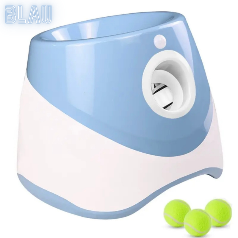 "Automatischer Tennisballwerfer für Hunde - Interaktives Spielzeug für endlosen Spielspaß"