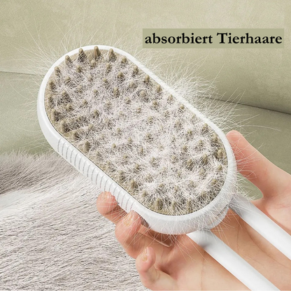 "Vielseitige 3-in- 1 Haustier-Haarbürste - Für eine effektive Pflege und Entfernung von Tierhaaren"
