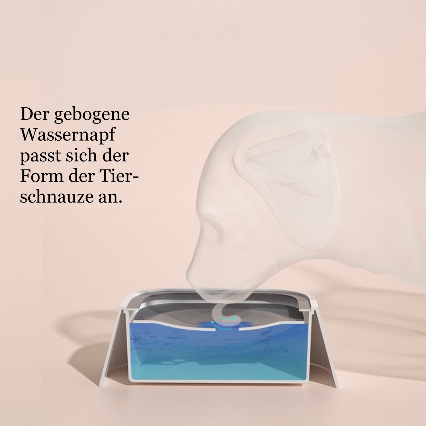 Anti-Überlauf Wassernapf